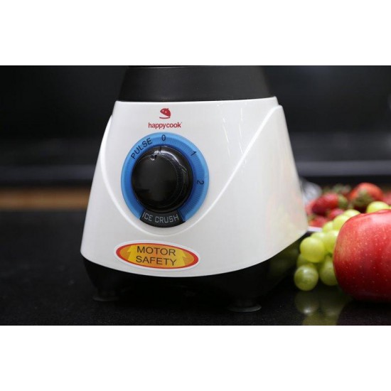 Máy Xay Sinh Tố Cối Thuỷ Tinh 1.5 Lít Happy Cook HCB-150C