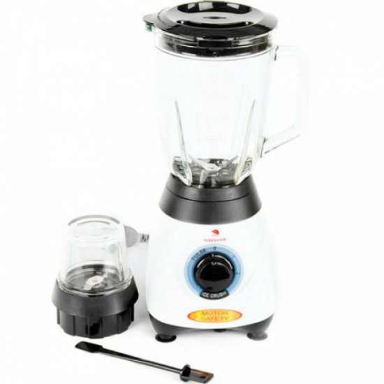 Máy Xay Sinh Tố Cối Thuỷ Tinh 1.5 Lít Happy Cook HCB-150C