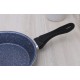 Chảo Vân Đá Bếp Từ Siêu Bền 24cm Happy Cook MFP-24IH GRAY