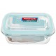 Hộp Thuỷ Tinh Hình Tròn 370ml Happy Cook Glass HCG-037R