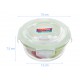 Hộp Thuỷ Tinh Hình Tròn 400ml Happy Cook Glass HCG-040C