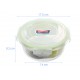 Hộp Thuỷ Tinh Hình Tròn 400ml Happy Cook Glass HCG-040C