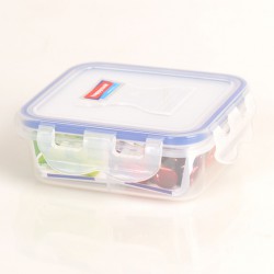 Hộp nhựa đựng thực phẩm 2 ngăn 450ml Happy Cook Plastic Box HCPB-045RV