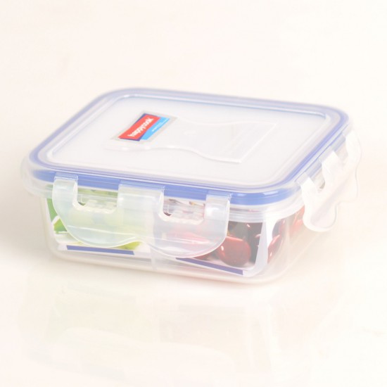 Hộp nhựa đựng thực phẩm 2 ngăn 450ml Happy Cook Plastic Box HCPB-045RV