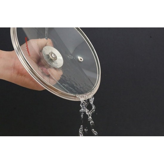 Bộ Nồi Inox 304 Cao Cấp 3 Đáy Nắp Kính Happy Cook Delux HC06DLG