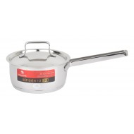 Quánh Inox 3 Đáy Bếp Từ 16cm Happy Cook Milan Plus Q16-MLP