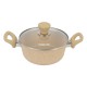 Bộ Nồi Nhôm Chống Dính Vân Đá Đáy Từ Happy Cook HC-06MA