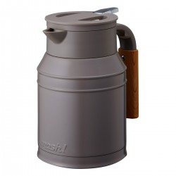 Bình Giữ Nhiệt Có Tay Cầm Doshisha 1L Màu Nâu DMTK1.0BR