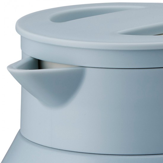 Bình Giữ Nhiệt Có Tay Cầm Doshisha 1L Màu Xanh Biển DMTK1.0TU