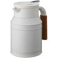 Bình Giữ Nhiệt Có Tay Cầm Doshisha 1L Màu Trắng DMTK1.0IV